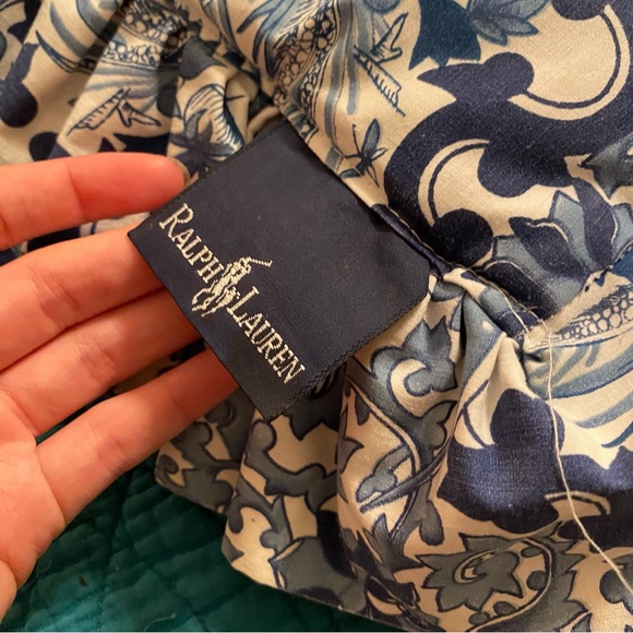 Ralph Lauren Bedding Ralph Lauren Rare Porcelain Blue Tamarind Bird